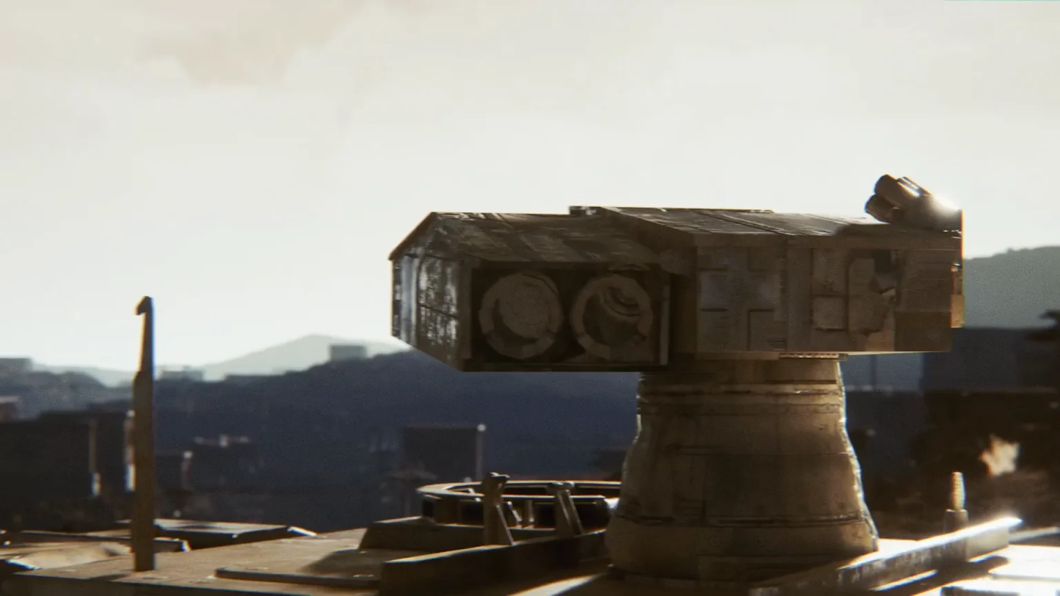 3D render of the FE-1 launcher