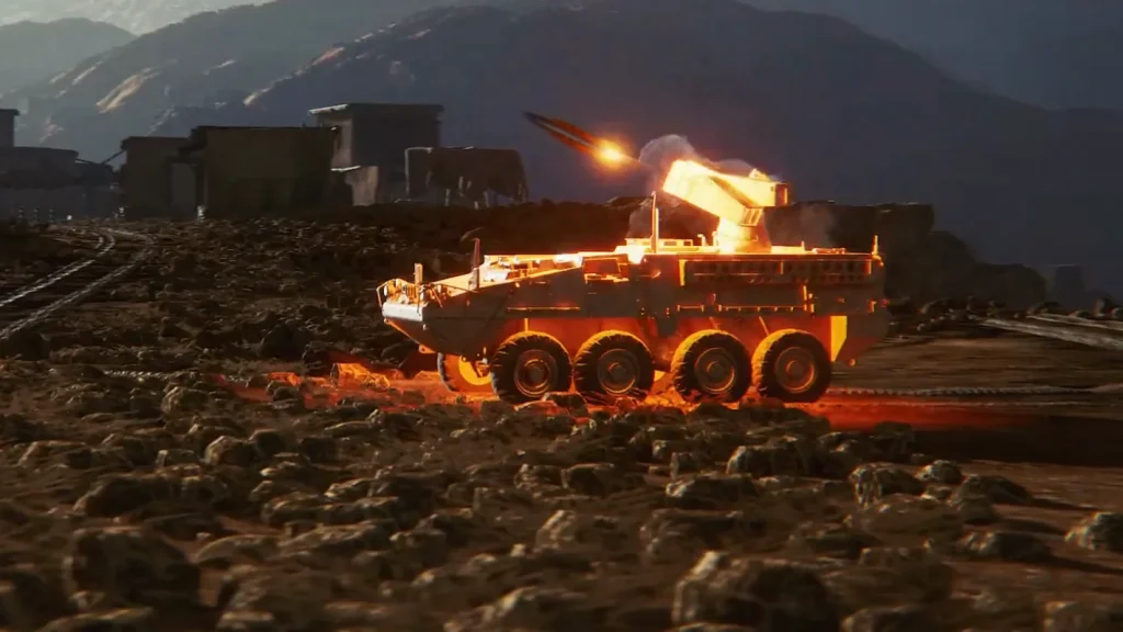 3D Animation for a Counter-Drone Missile