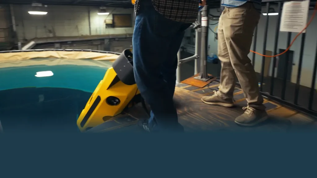 Product Launch Film for an Underwater Robot